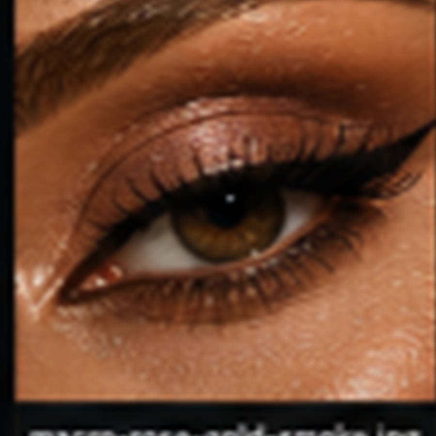 Rose gold smoked liner