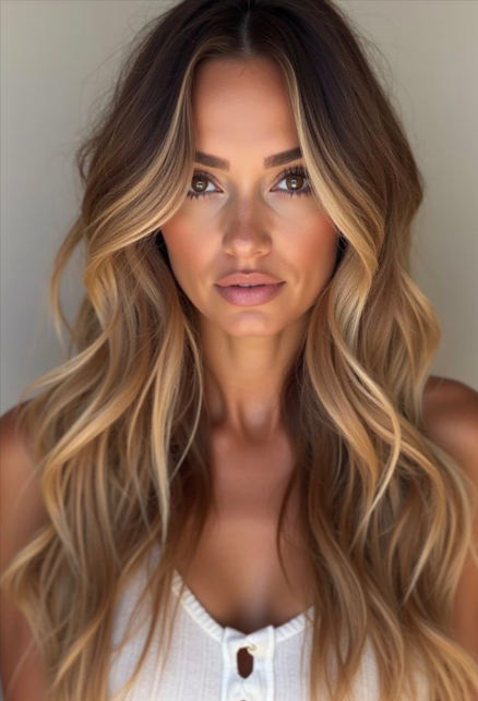 Modern grey coverage on blonde base