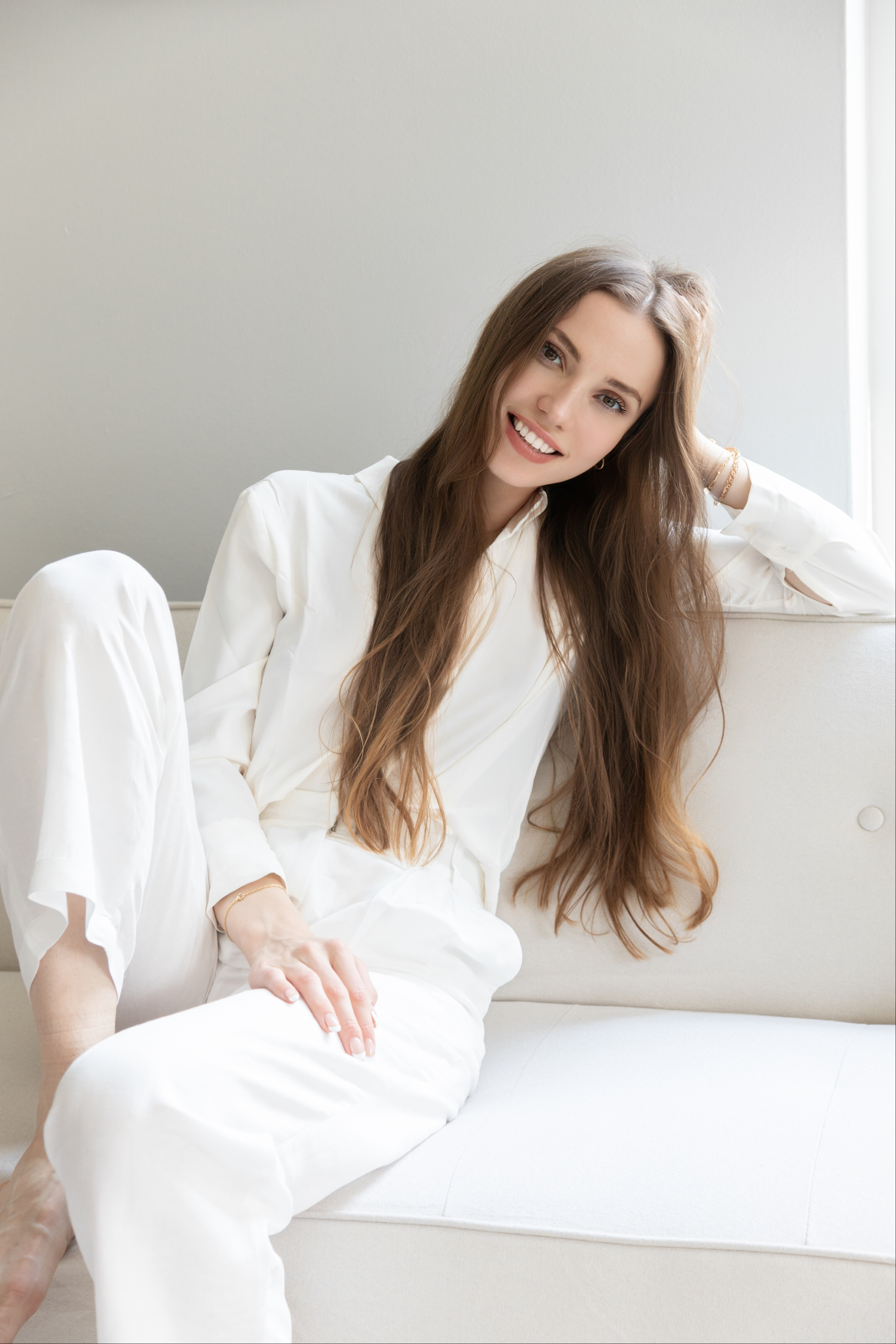 Olesia Anisimovich — hair model in New York City