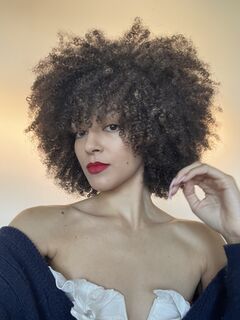 Alexis Sewell — hair model