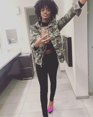 Ebony Sims — hair model in Atlanta, GA