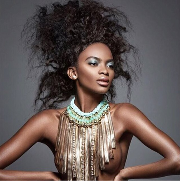 Aube Jolicoeur — hair model in New York, NY