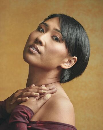 V. (Sheila Nem) — hair model in Los Angeles, CA