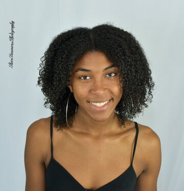 Amina Ali — hair model in Coral Springs, FL