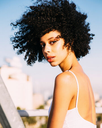 Erlien Luciano — hair model in New York, NY