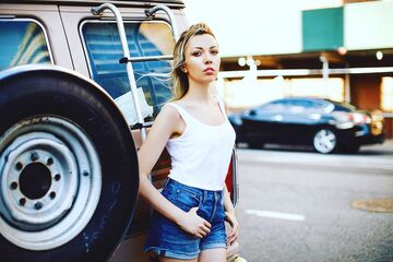 Oxana — hair model in New York, NY