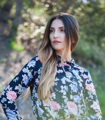 Alina Chelaru — hair model in Hollywood, CA