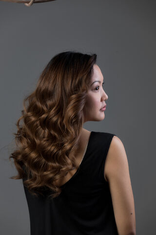 UJIN BAATAR — hair model in Mundelein, IL