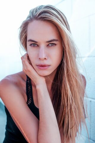 Aleksandra Semechkina — hair model in NY