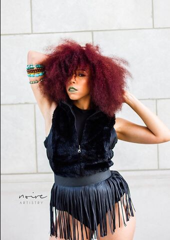 Tiesha Shelton — hair model in Orlando, FL