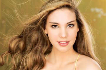 Nicole vukov — hair model in NY