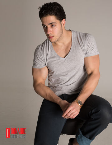 Moises Bournigal — hair model in Providence, RI