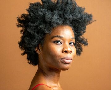 Marie-Claire Frederick — hair model