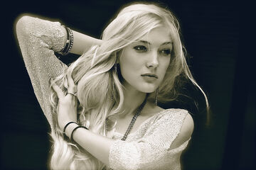 Elizaveta Dymond — hair model in Miami Beach, FL
