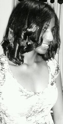 Santoshia — hair model in Hollywood, FL