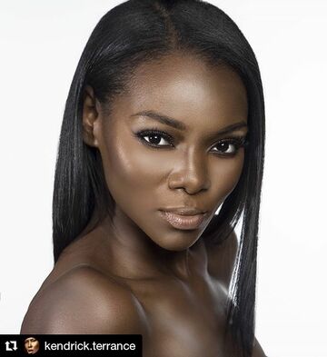 LaChyara Quander — hair model in National Harbor, MD