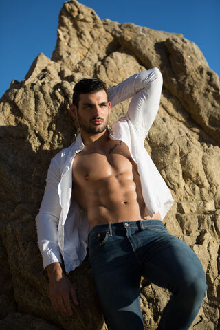Romain Bonnet — hair model in Los Angeles, CA