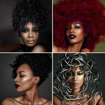 BIA BARNETT — hair model in Valley Village, CA