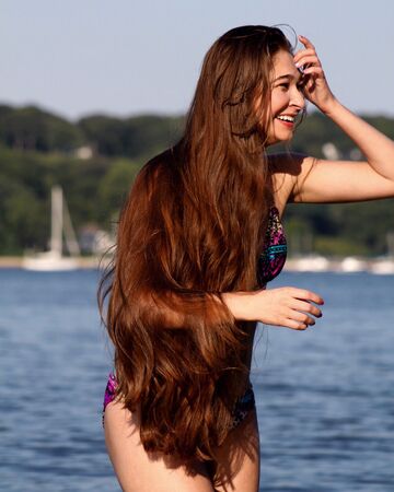 Svetlana Crowley — hair model in Dixhills, NY
