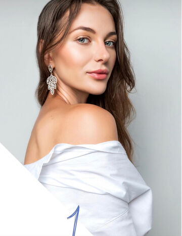 Kseniia Zamikhovska — hair model in New York, NY