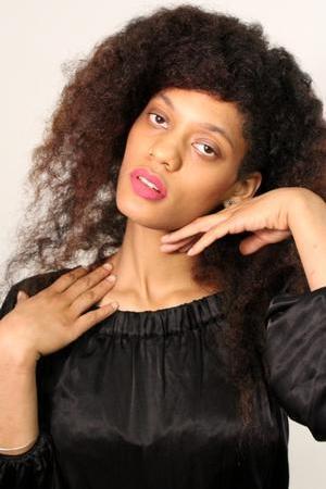 Justice Allen — hair model in NY
