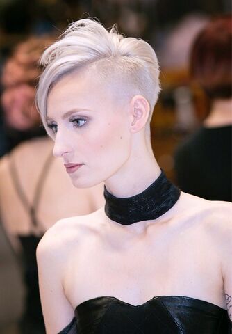 Amy VanEck — hair model in Schererville, IN