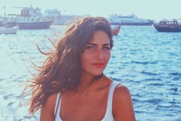 Angie Amzallag — hair model in Los Angeles, CA
