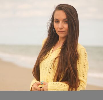 Sara haber — hair model in Hollywood, FL