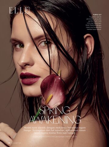 Viktorija Lukoseviciute — hair model in New York, NY