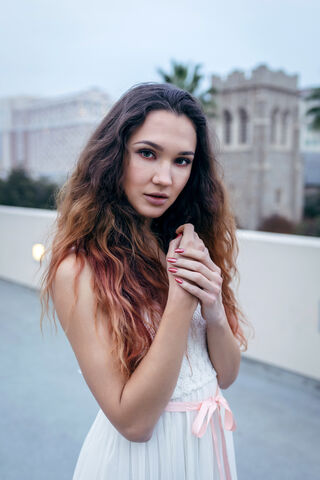 Kamila Adelmurzina — hair model in Los Angeles, CA