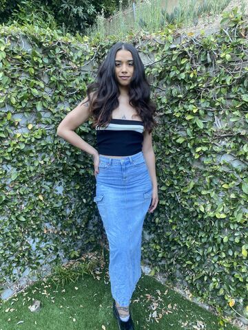 TEVNA WARREN — hair model in Hollywood, CA